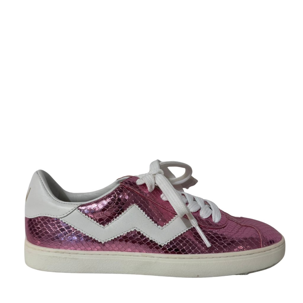 Stuart Weitzman Pink Sneakers 5.5